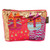 Laurel Burch Foil Cosmetic Bag Colorful Wild Cats