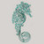Seahorse Decorative Metal Wall Decor 22943