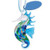Glass Ornament Sea Horse 859-14