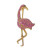 Pink Flamingo Pin with Rhinestones - Goldtone - P3223G