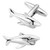 Shark Cufflink - Silver Tone TB101