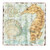 Seahorse and Scallop Tumbled Stoneware Trivet