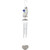 Cat Angel Pewter Wind Chime - 63162