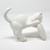 Ceramic Cat with Heart Figurine - Stay Pawsitive