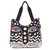 Laurel Burch Feline Tribe Canvas Magnificat Black and White Dot Scoop Tote LB8140A