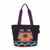 Laurel Burch Canvas Celestial Lotus Cats Medium Tote – LB8101