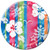 Hibiscus Tropical Paper Plates 7" 412744