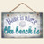 Home Is Where The Beach Is - Wood Sign 41-839