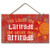 Beach Latitude Attitude Wood Sign 41-674