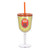 Flip Flops Insulated Acrylic Wine with Lid Goblet 22oz - 17679F