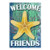 Starfish Beach Welcome Garden Flag - JFL152