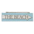 The Beach Wood Block Sign 15535BE