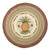 Pineapple 27" Hand Printed Round Braided Floor Rug RP-375