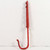 Red Lighthouse Wall Hook - 7 1/2 Inch High - H-4627