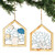 COAST Coral Wood Ornaments - Set of 2 - 6001911