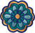 Flower Patch + Card - Love You Mom - Patch - 37959