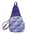 Blue Mermaid Blue Canvas Backpack