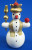 Snowman Crown Christmas German Ornament ORR133X42CRN