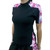 Pink Camouflage Short Sleeve Rash Guard