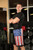 Distressed USA Flag MMA Shorts