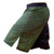 Black and Green Two Toned Blank MMA Shorts