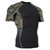 Marpat Camouflage Short Sleeve Side Panel Rash Guard
