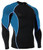 Long Sleeve Side Panel Scales Rash Guard