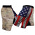 Distressed USA Flag and Multicam MMA Shorts
