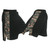Black MMA Fight Shorts with MARPAT Stripe