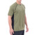 Men's Soffe Battalion Tee - OD Green with Black Accents and Marine Marpat Camp