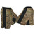 Multicam with Black Stripe Army Combatives Fight Shorts