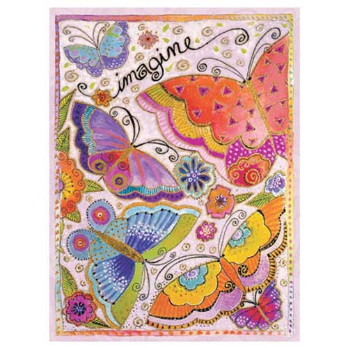 Laurel Burch Magnet "Imagine Butterlies" - MAG67064