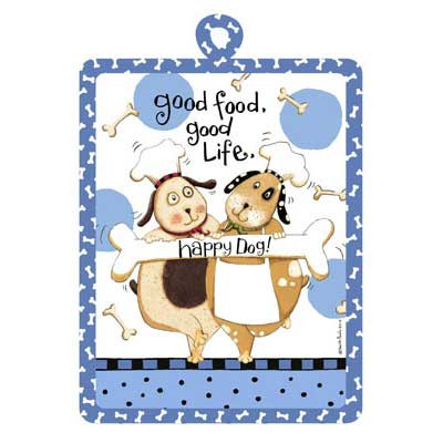 Happy Dog Pot Holder R2642