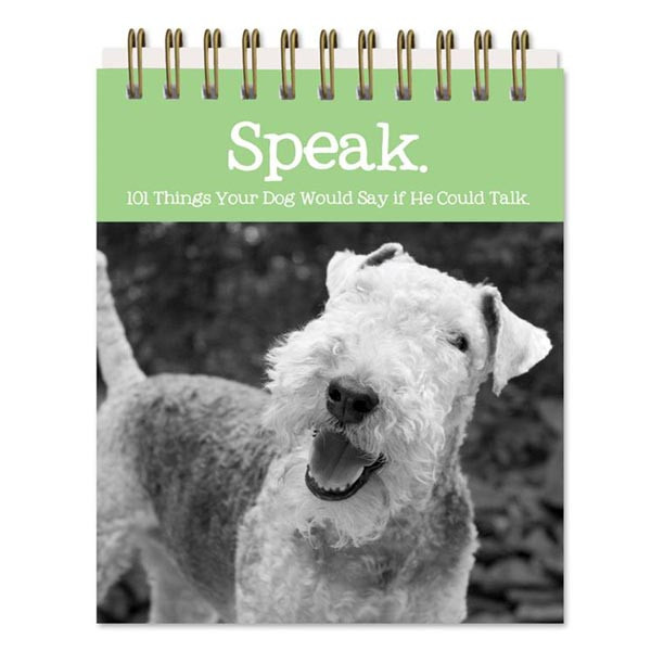 Dog Sayings Easel Book 5x4 - 47465