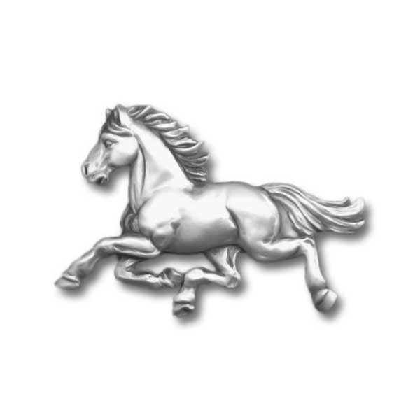 Horse Galloping Pewter Pin 1354PP