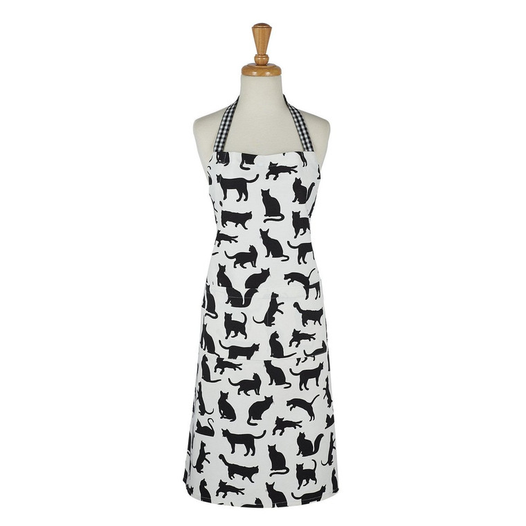Cats Meow Printed Chefs Hostess Apron