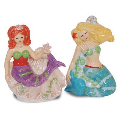 Mermaid Sea Sisters Salt & Pepper Shakers 702-01