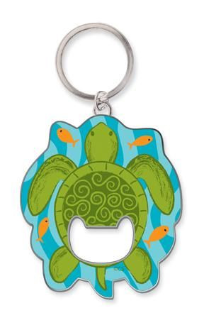 Sea Turtle Key Ring Key Chain Bottle Opener - 805-82