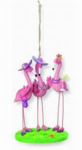 Pink Flamingo Ladies Ornament  - 862-41
