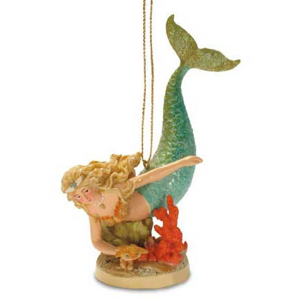 Resin Ornament Mermaid Hideaway 871-48