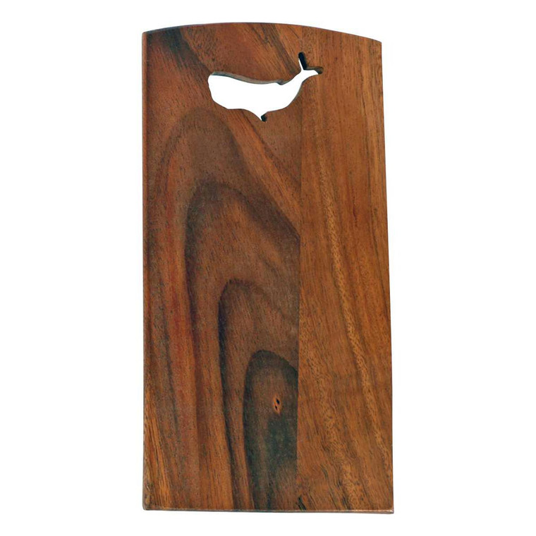 Whale Acaia Wood 11x6 Cutting Board - 20326-W