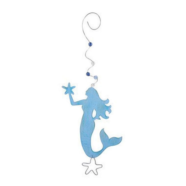 Mermaid Metal Ornament - 861-65