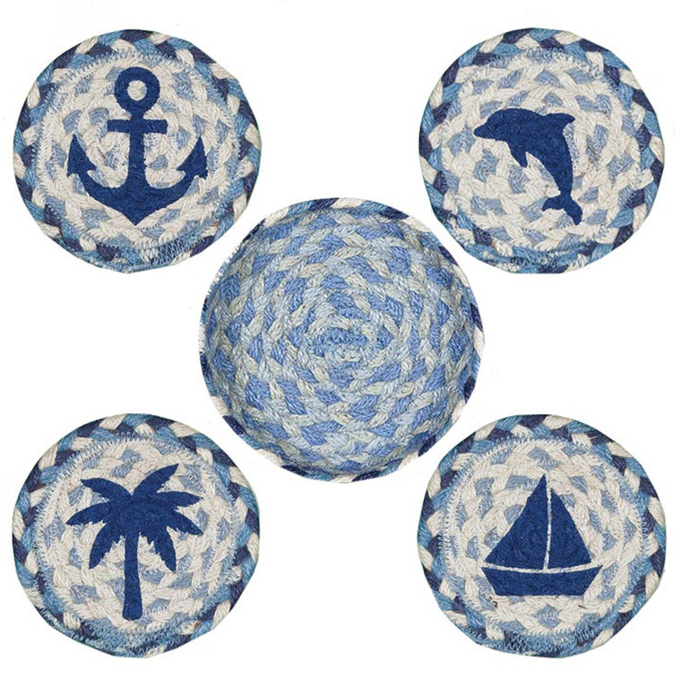 Coastal Placemats 10" Four Set CNB-525
