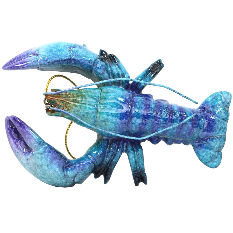 Blue Lobster Ornament X-381B