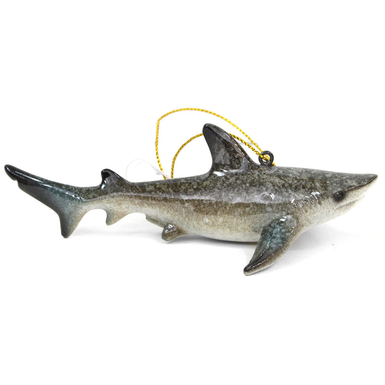 Gray Shark Ornament
