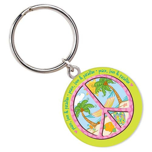 Peace & Paradise Key Ring Key Chain 76020