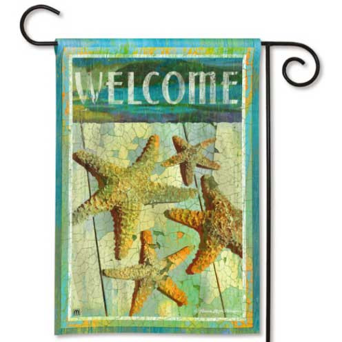 Jewels of the Sea Garden Flag 32320D