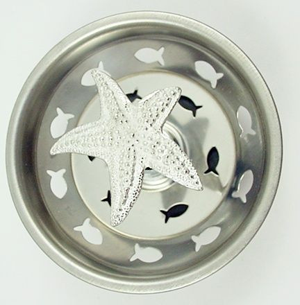 Starfish Kitchen Sink Strainer - Stainless Steel - 38SS