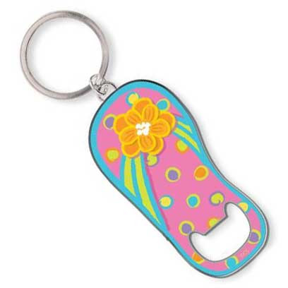 Flip Flop Key Ring Key Chain Bottle Opener - 805-83