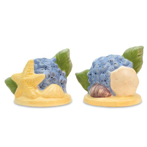 Seashell Flower Salt & Pepper Shakers 820-37